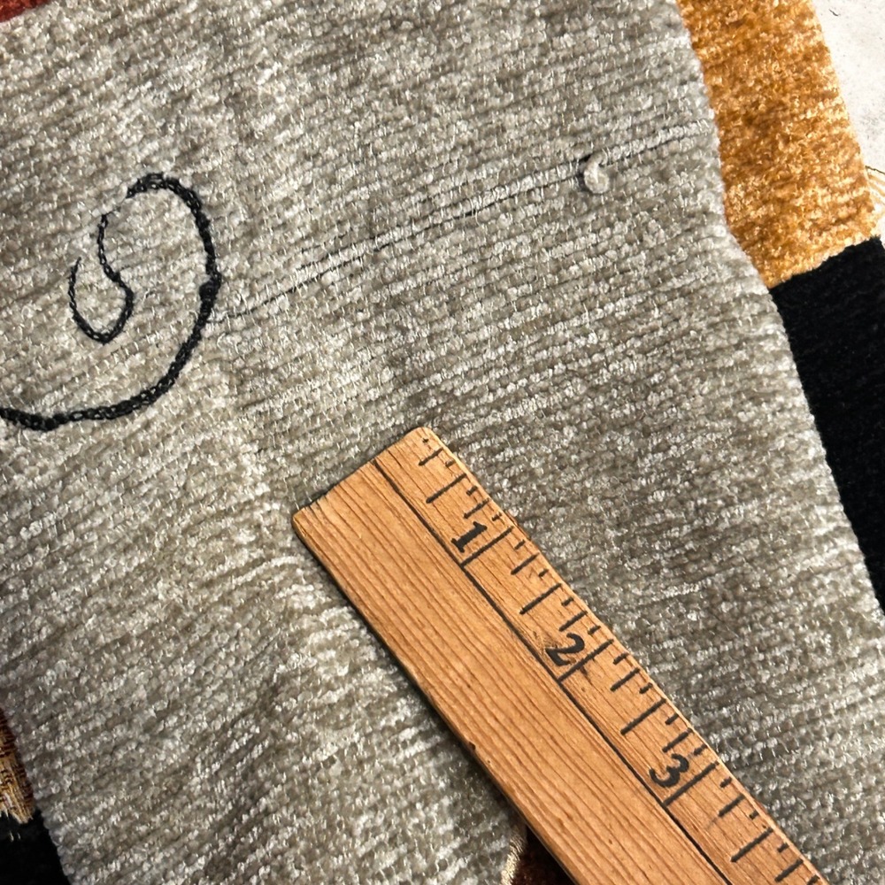 Indigo Moon Patchwork Jacket Cardigan Textured Bo… - image 5